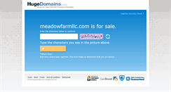 Desktop Screenshot of meadowfarmllc.com